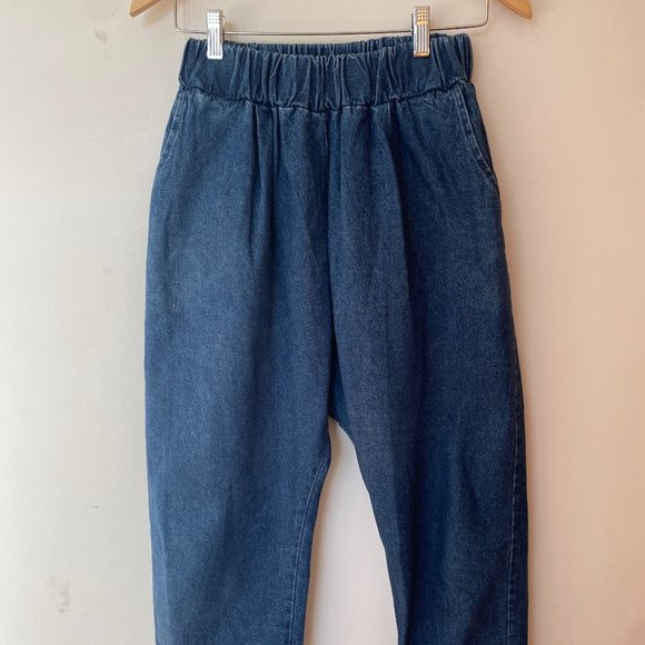 OAK + FORT Drop-crotch Jeans - Picture 1 of 7